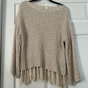 Altard State Fringe Sweater - M